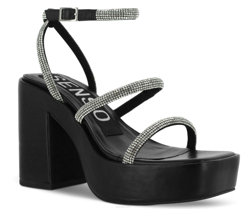 Senso korkokengät yasmin ii eebenpuu 2866329