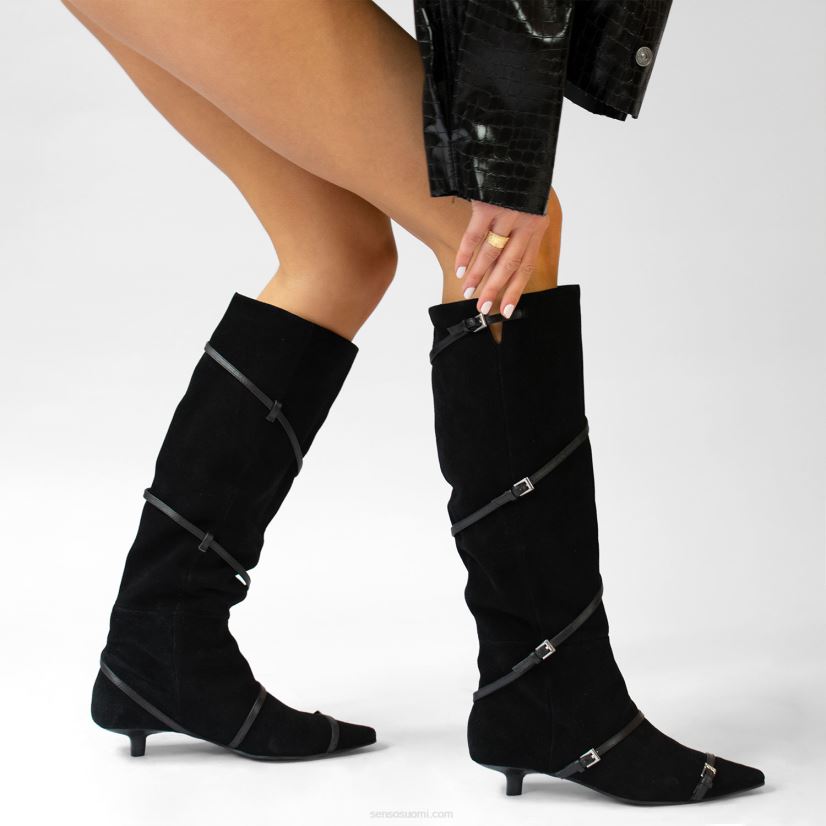 Senso saappaat istuvat eebenpuusta 286617