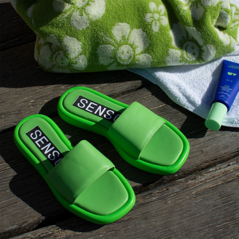 Senso sandaalit bentley i lime 2866478