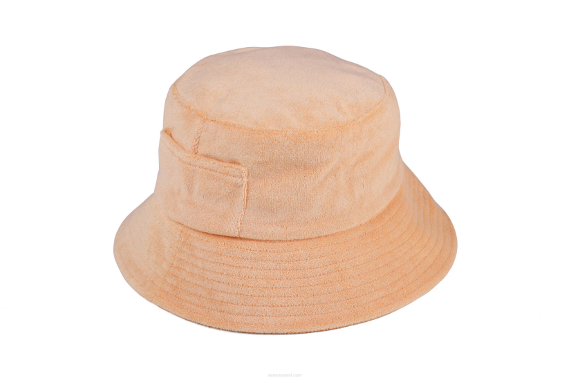 Senso hatut frotee pyyhe bucket hat persikka 2866598