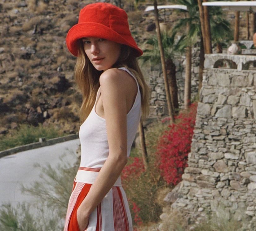 Senso hatut frotee pyyhe ämpäri hattu kirsikka 2866596