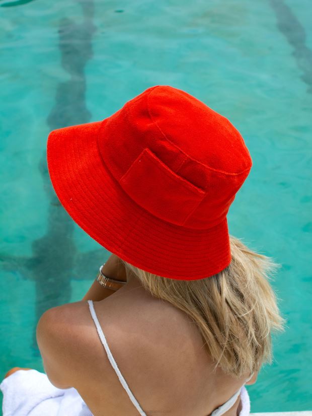 Senso hatut frotee pyyhe ämpäri hattu kirsikka 2866596