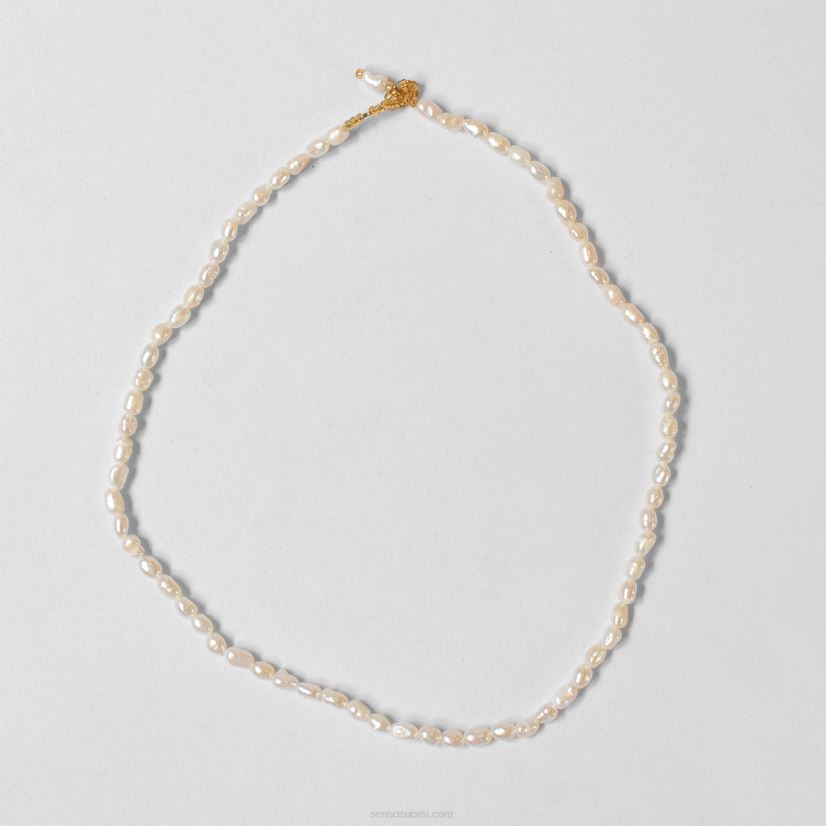 Senso tarvikkeet petite pearl choker valkoinen 2866579